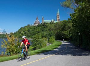 Cycling in Ottawa photo