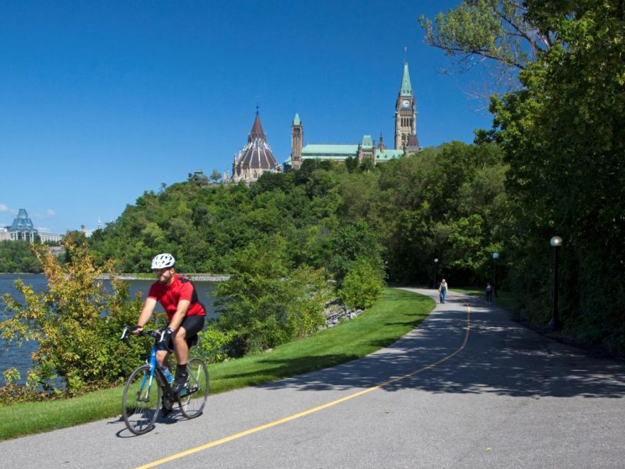 Cycling in Ottawa photo