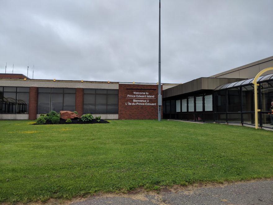 Welcome to Prince Edward Island at Charlottetown airport